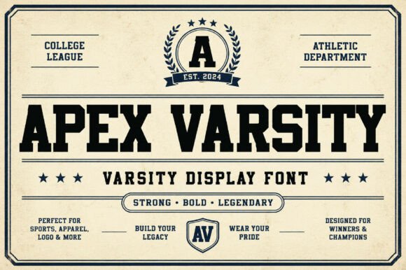 Apex Varsity: A Slab Serif That Earns Its Place