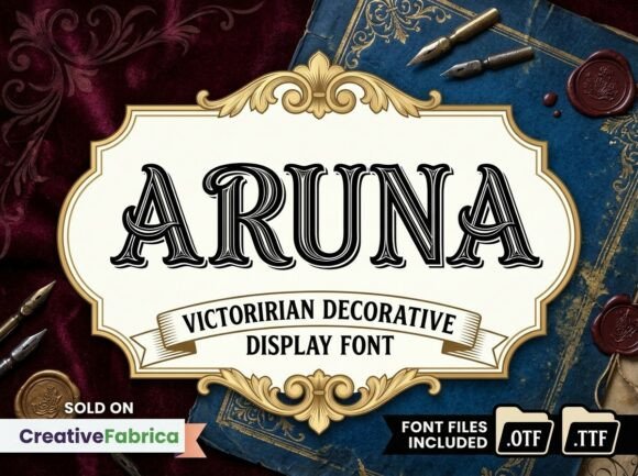 Aruna: A Display Serif That Elevates Real Small Business Branding