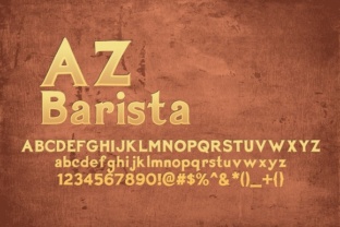 AZ Barista: A Vintage Serif Font That Anchors Real Digital Brands