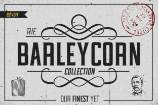 Barleycorn: A Vintage Serif Font That Anchors Campaigns