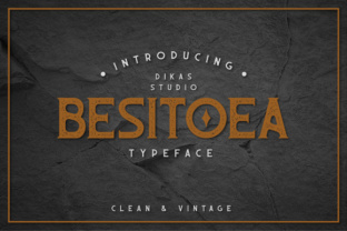 Besitoea: A Vintage-Inspired Serif Font That Feels Like Home