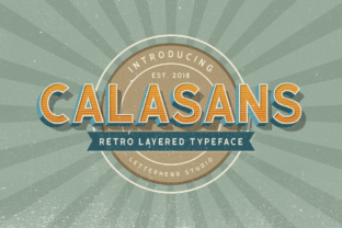 Calasans: A Retro-Inspired Sans Serif Font That Pops on Screen