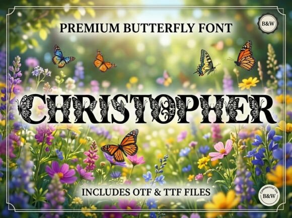 Christoper: A Decorative Font That Makes Your Headlines Unmissable