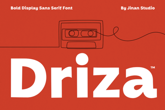 Driza: A Bold Sans Serif Font for Confident Branding