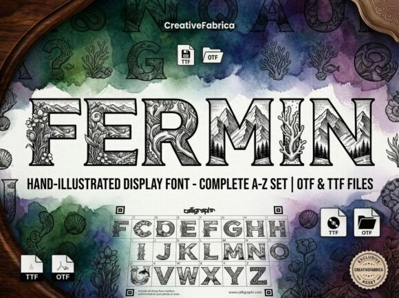 Fermin: A Bold Decorative Typeface for Scroll-Stopping Marketing