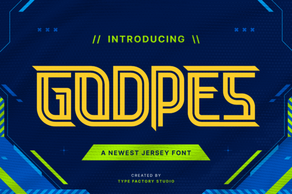 Godpes: A Bold Display Font for Modern Web Design