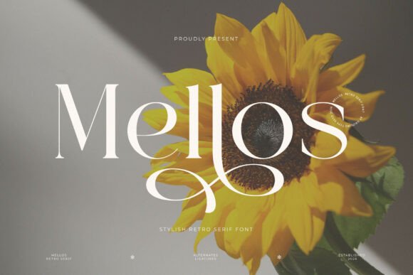Mellos: A Display Serif Font That Elevates Campaign Headlines