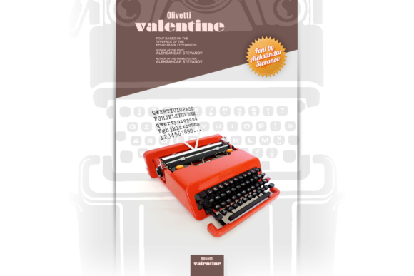 Olivetti Valentine: A Slab Serif Font with Typewriter Soul