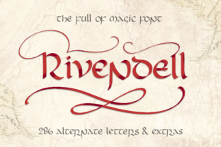 Rivendell: A Blackletter Typeface for Editorial Magic