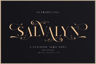 Salvalyn: A Thoughtful Serif for Editorial Moments