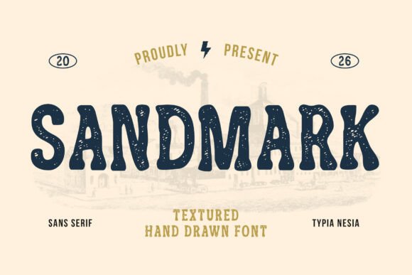 Sandmak: A Rustic Serif Font That Feels Handmade