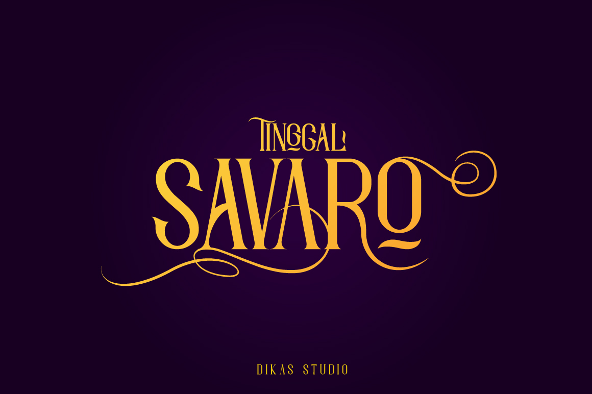 Savaro: A Blackletter Font That Makes Handmade Goods Shine