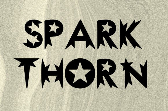Sparkthorn: A Bold Decorative Font That Makes Your Brand Instantly Memorable