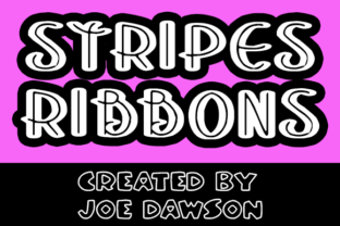 Stripes and Ribbons: A Retro-Romantic Sans Serif for Thoughtful Layouts