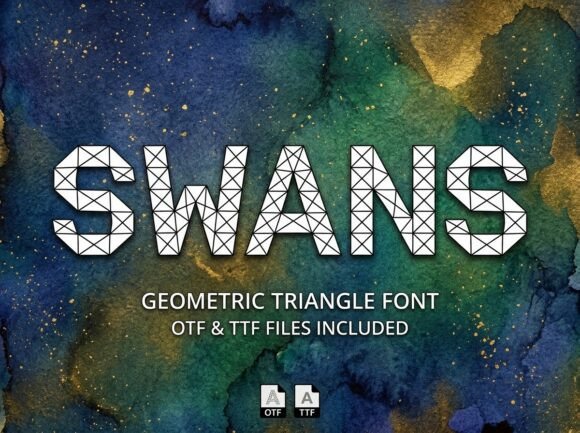 Swans Font: A Standout Display Typeface for Small Business Branding
