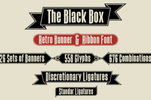 The Black Box: A Decorative Font That Builds Brand Personality