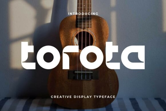 Torota: A Bold, Clean Sans Serif Typeface for Makers