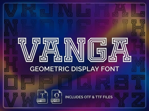 Vanga: A Decorative Typeface That Anchors Editorial Mood