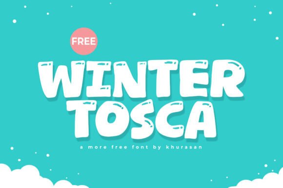 Winter Tosca: A Playful, Heavy-Set Display Font for Seasonal Campaigns